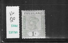 ZULULAND SCOTT #20 1894-96 1/-
