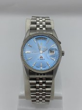 Orologio da polso uomo Ricoh President 061121 automatico 21 gioielli Giappone.