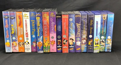Lotto vhs disney rombo - disney,