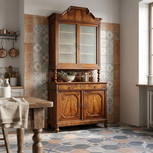 Credenza doppio corpo - credenza, a