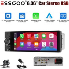 6.36" Single DIN Wireless