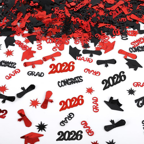 Confetti laurea 2026 nero - di, 2026,