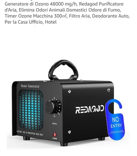 Generatore ozono 48000 h - ozono,
