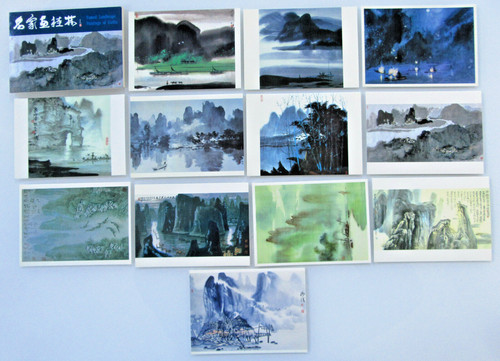 Cartoline cina postcards asia - cina,