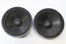 COPPIA WOOFER da 25 cm diametro 4 OHM, 300 WATT auto Audiola WK10 Old School
