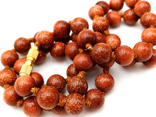 PIETRA DEL SOLE , COLLANA CON PERLE ANNI 60/70'