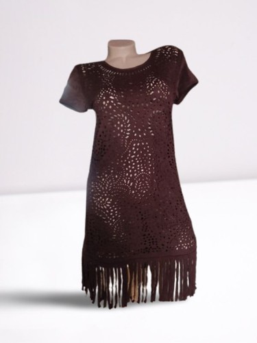 Women calzedonia dress brown - dress,