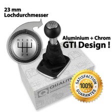 POMELLO CAMBIO + SACCO CAMBIO PER VW GOLF 4 IV BORA 23mm GTI GTD S-LINE TUNING CROMO