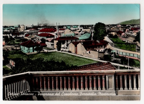 Cartolina settimo torinese - cartolina,