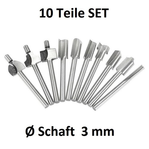 Frese per legno dremel - 10,