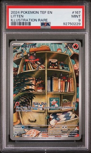 Litten 167 psa pokemon - 167,