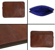 Custodia in pelle per laptop