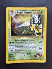 Koga’s Beedrill 9/132 Gym Challenge – Holo Rara – ENG WOTC 2000