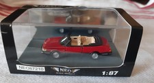 Saab 900 Cabriolet rosso scuro