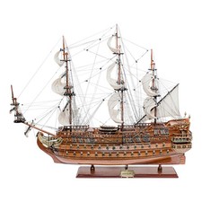 Nave da guerra - San Felipe modellino nave in legno/metallo 75 x 64 cm Sea Club