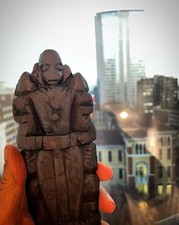 BAMBOLA DI LEGNO INDIA DEL SUD