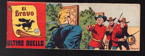 Fumetto striscia el bravo - el,