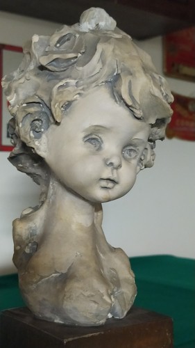 Statuetta ceramica nico venzo - ceramica,