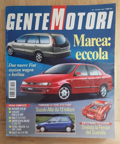 Rivista gente motori - motori, giugno