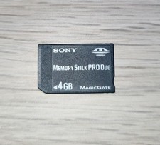 Memory Stick PRO Duo 4 Go – Sony – Testée & Fonctionnelle – PSP/Sony