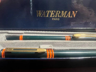 Waterman green orange ball - green,