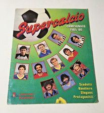 SUPERCALCIO 1985-86 -Panini- Album Figurine-Stickers COMPLETO CON POSTER (46A)