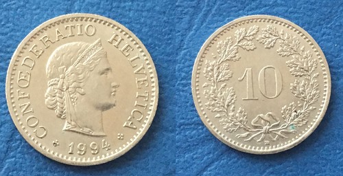 Rappen moneta svizzera - 10,