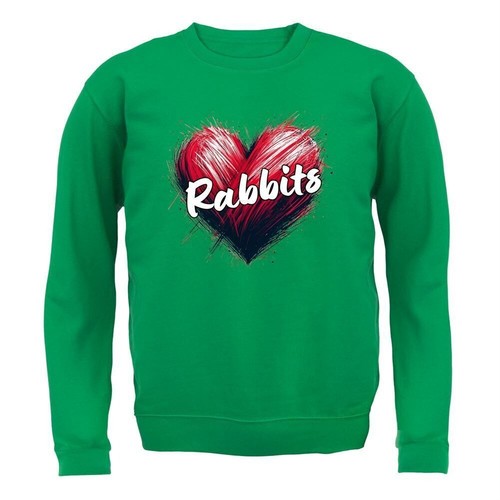Love cuore conigli adulti - conigli,