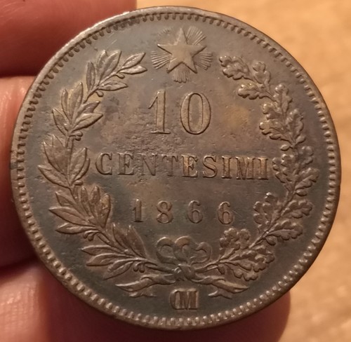 Centesimi 1866 parigi - centesimi,