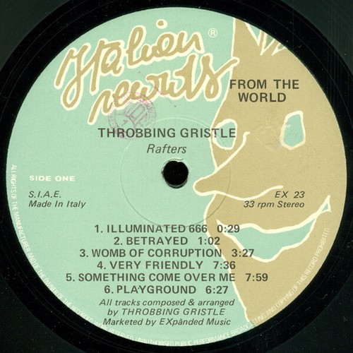 Throbbing gristle - throbbing, ‎–