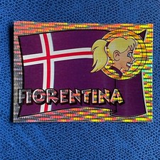 PANINI SUPERCALCIO 1997/98 FIORENTINA BANDIERA N 11 NUOVA .