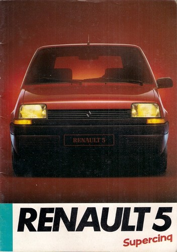 Renault 1984 brochure - renault,