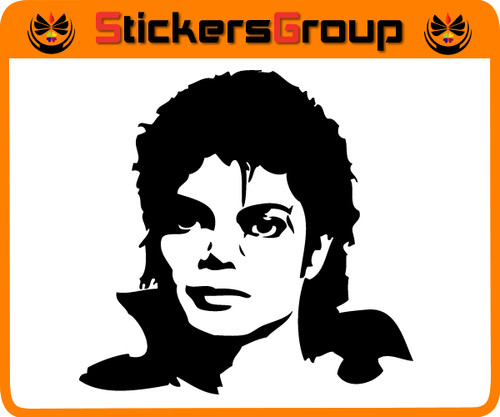 Adesivo michael jackson per - adesivo,