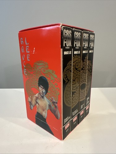 Bruce lee tape vhs box - lee,