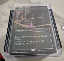 Lush Portico Foil Rara Terra Mtg Murder at Karlov Manor 