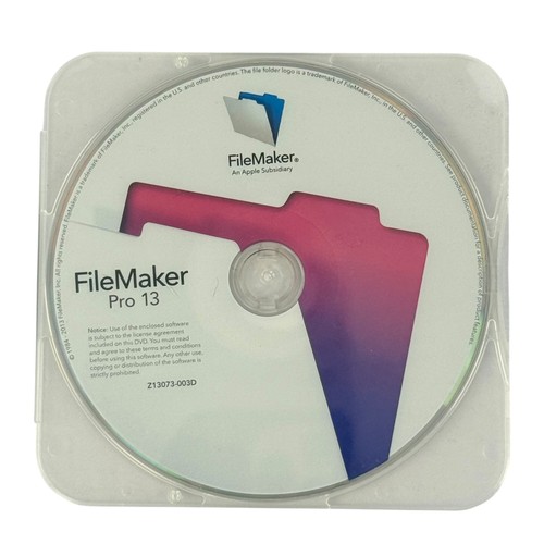 Filemaker pro software di - 13,