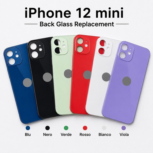 Vetro posteriore iphone - posteriore, 12
