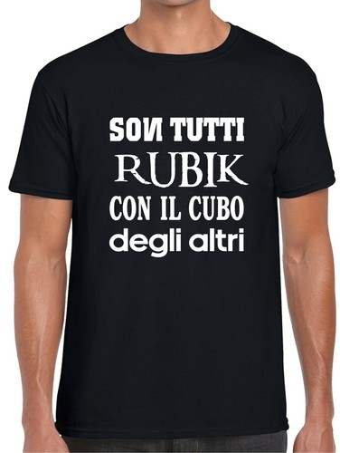 Shirt uomo cubo rubik - t-shirt,
