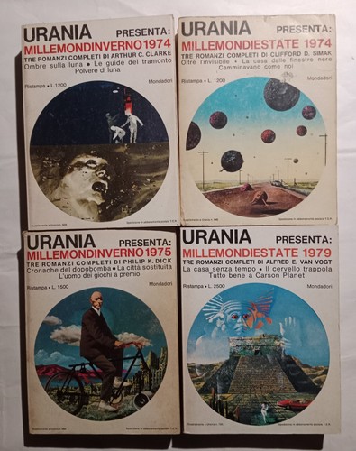 Urania millemondi voll - urania, anni
