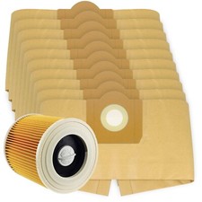 10 sacchetti polvere grandi +