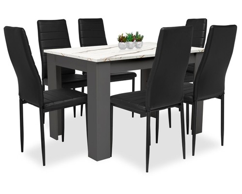 Set tavolo sedie pranzo - e,