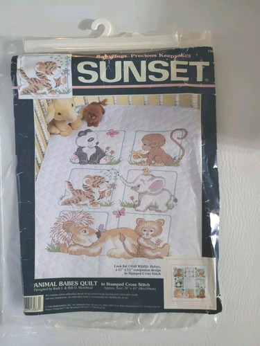 Trapunta vintage sunset animal - trapunta,