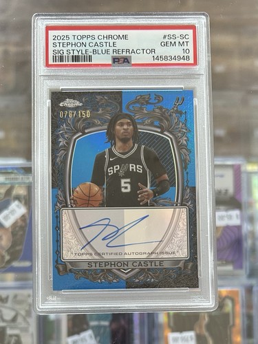 2025 topps chrome stephon - topps,