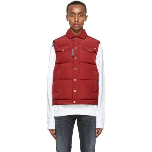 Gilet imbottito rosso