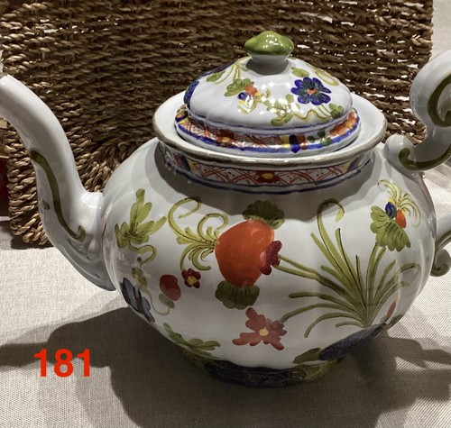 Teiera ceramica decoro