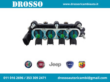 RAIL GPL COMPLETA DI INIETTORI ORIGINALE FIAT 500 Bravo II Panda LANCIA Ypsilon