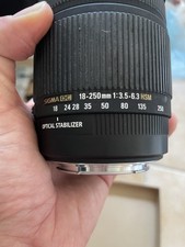 SIGMA 18-250 mm F3.5-6.3 DC