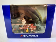 Brumm Ferrari 126 CK #27 Gilles Villeneuve Istrana 1981 preparazione 1/43 AS46