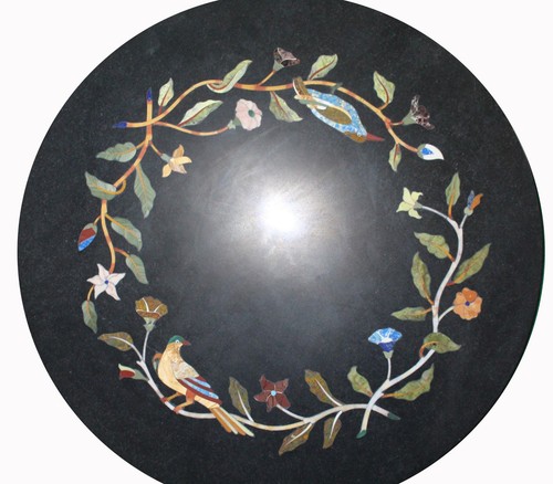 Tavolo rotondo nero - tavolo,
