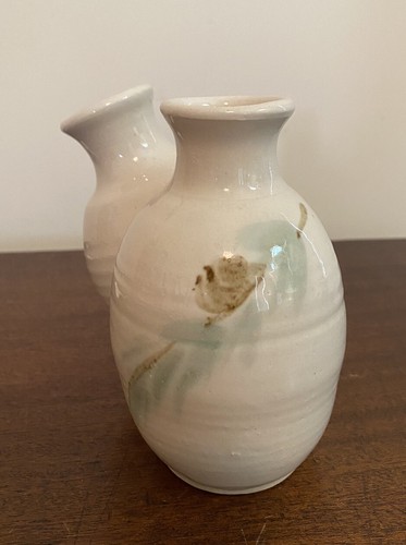 Pottery double vase - pottery,